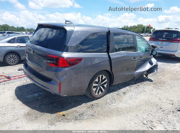 5FNRL6H68SB080050 2025 HONDA ODYSSEY Gray Задня права чверть