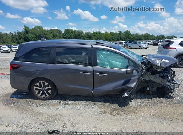 5FNRL6H68SB080050 2025 HONDA ODYSSEY Gray Вид задньої частини салону