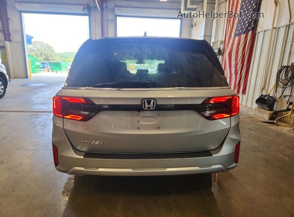 5FNRL6H68SB080260 2025 HONDA ODYSSEY Silver Rear view