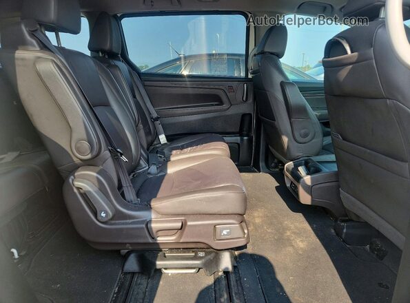 5FNRL6H69KB504917 2019 HONDA ODYSSEY Белый Вид задней части салона