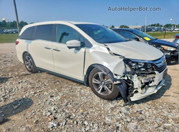 5FNRL6H69KB504917 2019 HONDA ODYSSEY Белый Передняя правая четверть