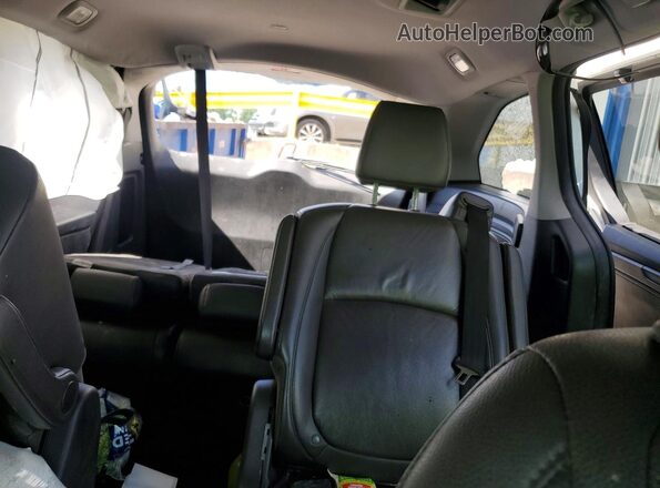 5FNRL6H69KB511186 2019 HONDA ODYSSEY White უკანა სავარძლების ხედი