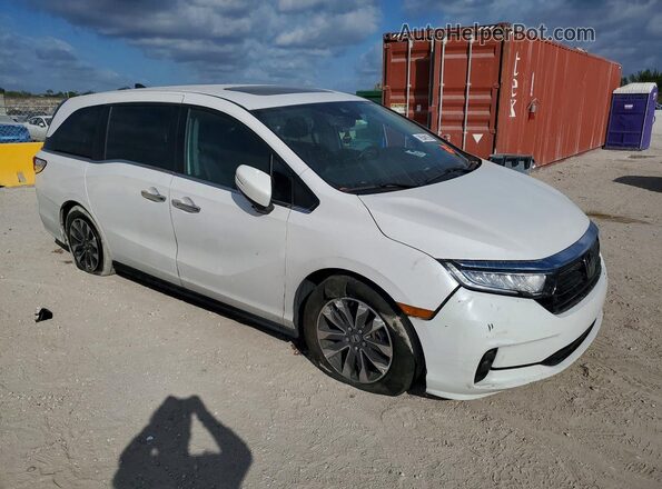 5FNRL6H69RB048850 2024 HONDA ODYSSEY White Передня права чверть