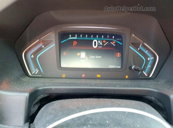 5FNRL6H69RB048850 2024 HONDA ODYSSEY White Вид щитка приладів