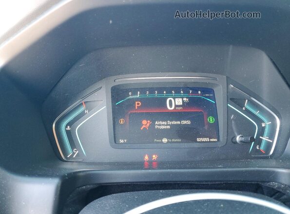 5FNRL6H69RB058259 2024 HONDA ODYSSEY Gray Սարքավորումների վահանակի տեսք