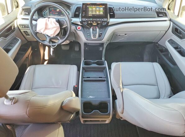 5FNRL6H69RB058259 2024 HONDA ODYSSEY Gray Առջևի վահանակի տեսք