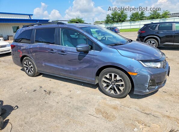 5FNRL6H69SB040656 2025 HONDA ODYSSEY Blue Przód prawy