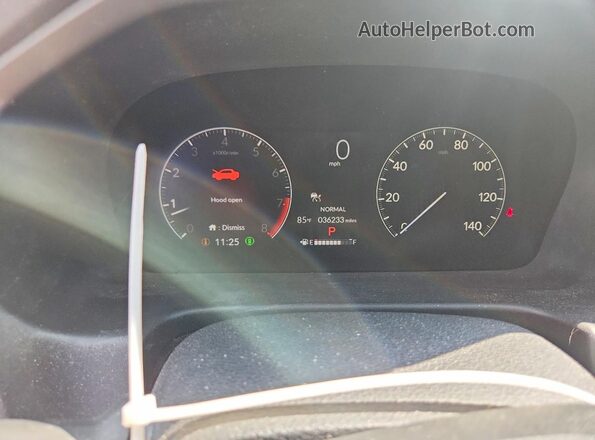 5FNRL6H69SB040656 2025 HONDA ODYSSEY Blue Widok naklejki z numerem VIN