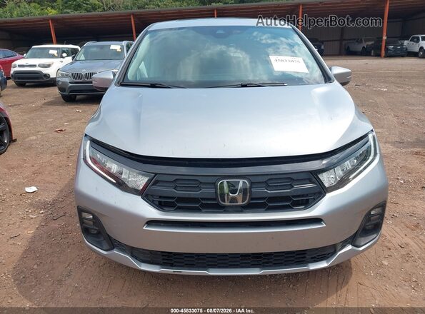 5FNRL6H69SB080252 2025 HONDA ODYSSEY Silver Instrument cluster view