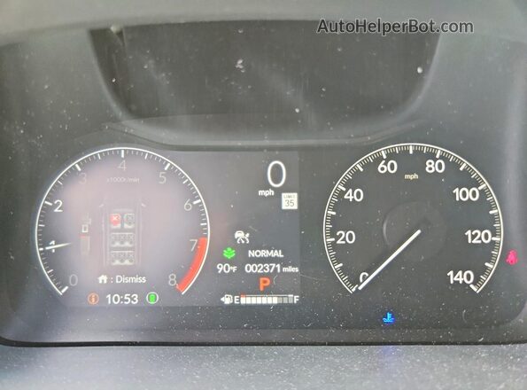5FNRL6H69TB059158 2026 HONDA ODYSSEY Gray Instrument cluster view