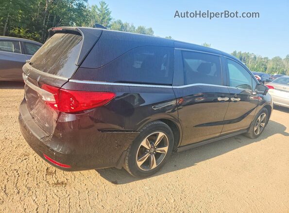 5FNRL6H6XJB504018 2018 HONDA ODYSSEY Black უკანა მარჯვენა