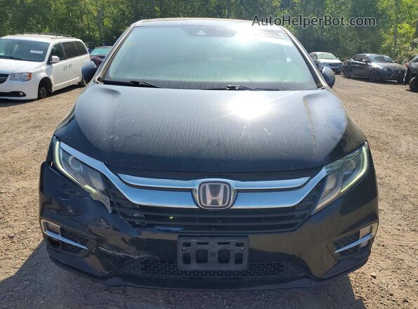 5FNRL6H6XJB504018 2018 HONDA ODYSSEY Black წინა ხედი