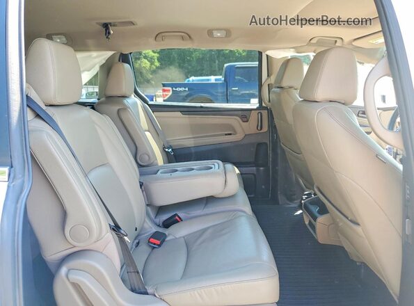 5FNRL6H6XPB029060 2023 HONDA ODYSSEY White Vista interior trasera
