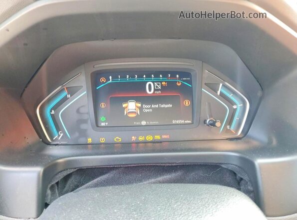 5FNRL6H6XRB043236 2024 HONDA ODYSSEY Silver Вид щитка приладів