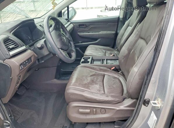 5FNRL6H6XRB043236 2024 HONDA ODYSSEY Silver Вид салону спереду