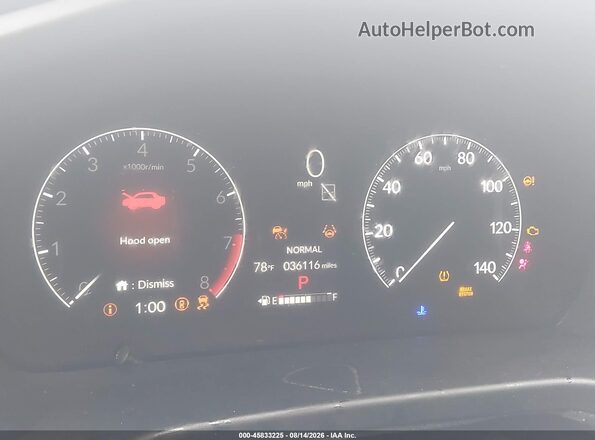 5FNRL6H6XSB067199 2025 HONDA ODYSSEY Gray Հետևի նստատեղերի տեսք
