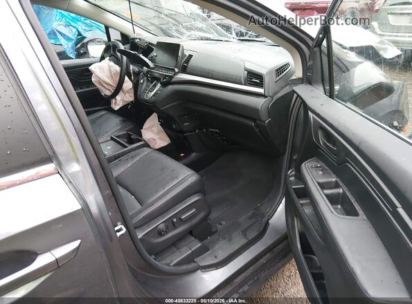 5FNRL6H6XSB067199 2025 HONDA ODYSSEY Gray Սալոնի դիմացի տեսք