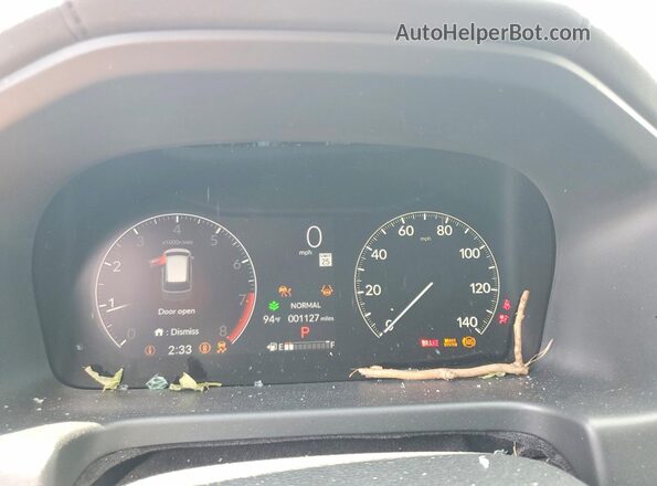 5FNRL6H6XTB076681 2026 HONDA ODYSSEY Gray Widok zestawu wskaźników