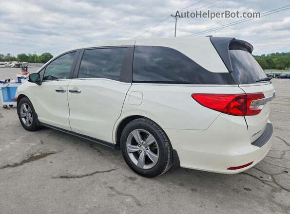 5FNRL6H70JB060186 2018 HONDA ODYSSEY Белый Задняя левая четверть