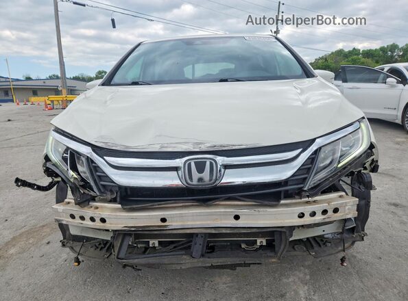 5FNRL6H70JB060186 2018 HONDA ODYSSEY Белый Вид спереди