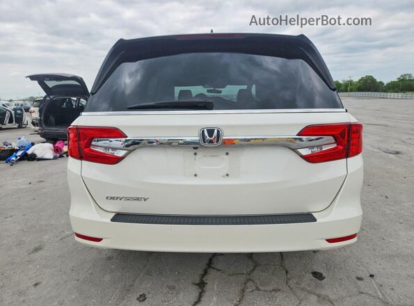 5FNRL6H70JB060186 2018 HONDA ODYSSEY Белый Вид сзади