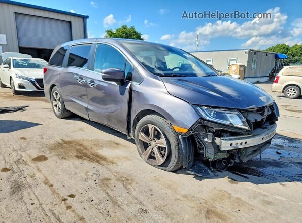 5FNRL6H70KB018621 2019 HONDA ODYSSEY Gray Przód prawy
