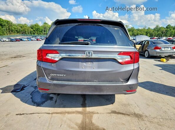5FNRL6H70KB018621 2019 HONDA ODYSSEY Gray Widok z tyłu