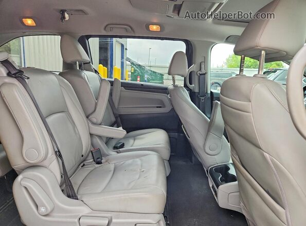 5FNRL6H70KB041574 2019 HONDA ODYSSEY Blue Vista interior trasera