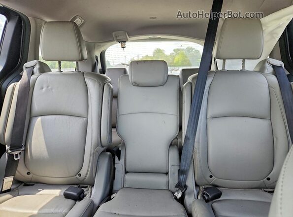 5FNRL6H70KB122994 2019 HONDA ODYSSEY Gray Vista de los asientos traseros