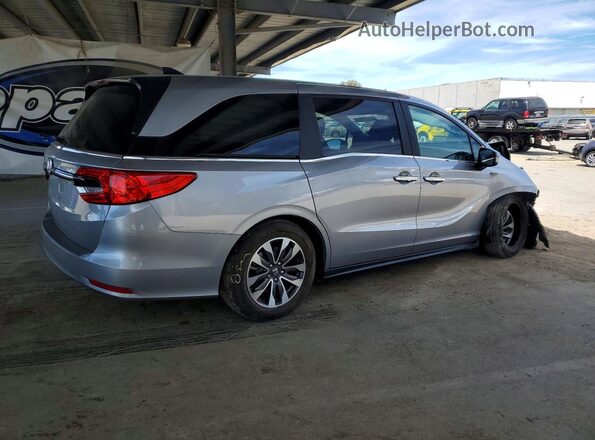5FNRL6H70MB039732 2021 HONDA ODYSSEY Silver უკანა მარჯვენა