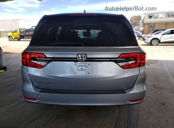 5FNRL6H70MB039732 2021 HONDA ODYSSEY Silver უკანა ხედი