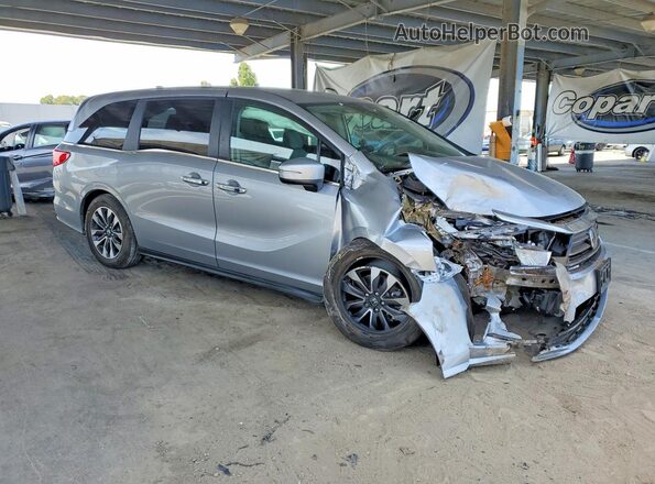 5FNRL6H70MB039732 2021 HONDA ODYSSEY Silver წინა მარჯვენა