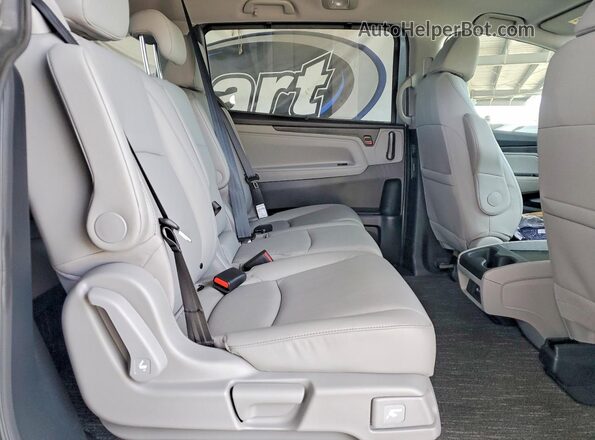 5FNRL6H70MB039732 2021 HONDA ODYSSEY Silver უკანა სალონის ხედი