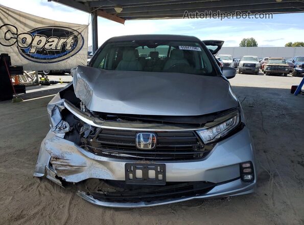 5FNRL6H70MB039732 2021 HONDA ODYSSEY Silver წინა ხედი