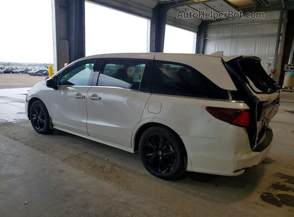 5FNRL6H70RB022727 2024 HONDA ODYSSEY White უკანა მარცხენა
