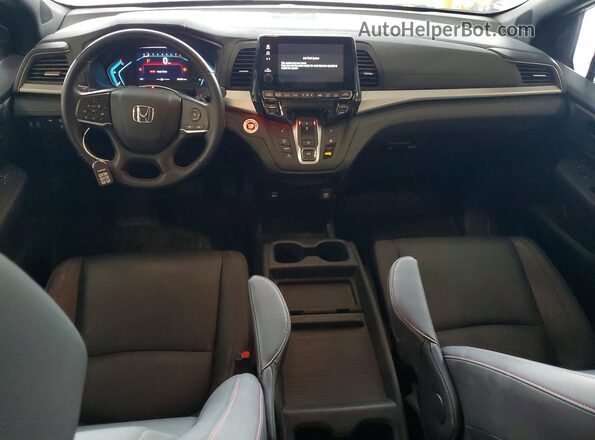 5FNRL6H70RB022727 2024 HONDA ODYSSEY White წინა პანელის ხედი