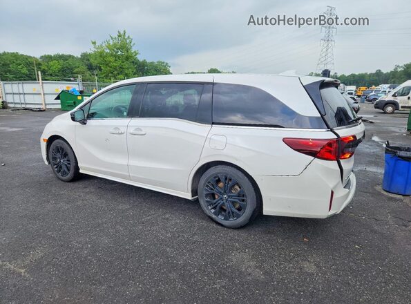 5FNRL6H70SB056172 2025 HONDA ODYSSEY White Rear left