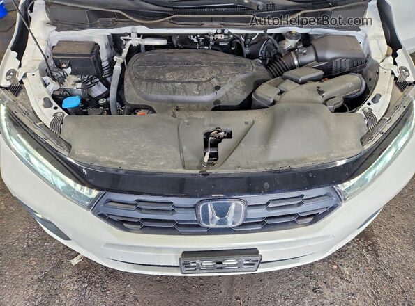 5FNRL6H70SB056172 2025 HONDA ODYSSEY White Engine compartment view
