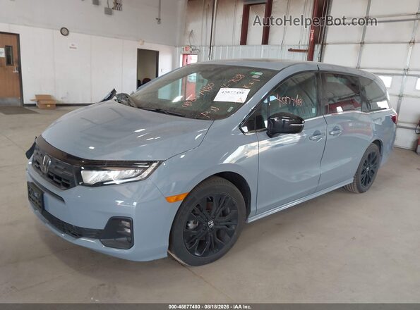 5FNRL6H70SB067138 2025 HONDA ODYSSEY Серый Передняя левая четверть