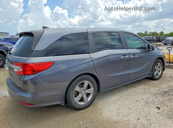 5FNRL6H71JB013975 2018 HONDA ODYSSEY Gray Tył prawy