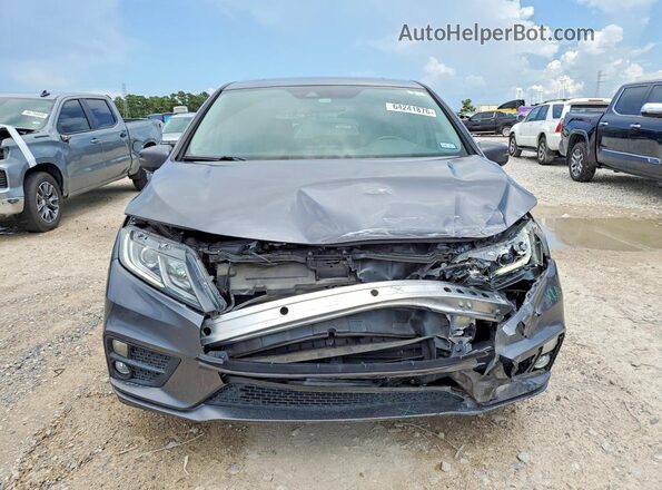 5FNRL6H71JB013975 2018 HONDA ODYSSEY Gray Widok z przodu