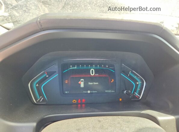 5FNRL6H71JB064974 2018 HONDA ODYSSEY Black Instrument cluster view