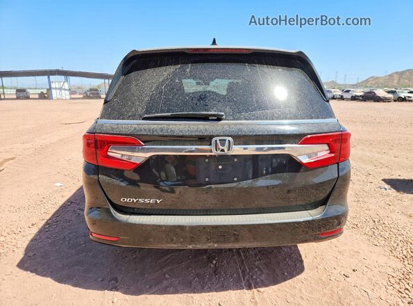 5FNRL6H71JB064974 2018 HONDA ODYSSEY Black Rear view