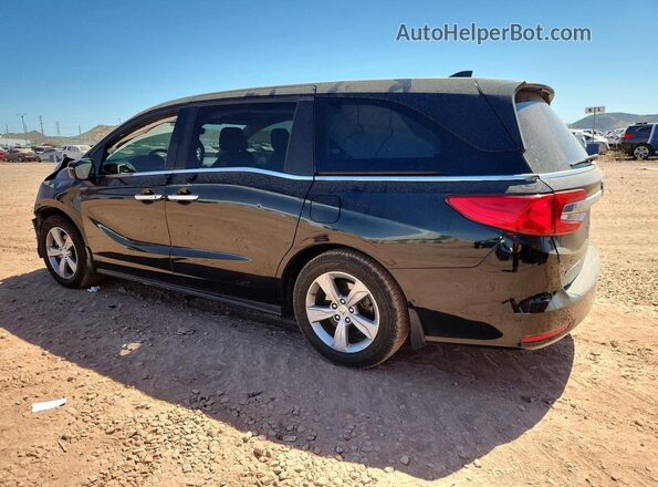 5FNRL6H71JB064974 2018 HONDA ODYSSEY Black Rear left
