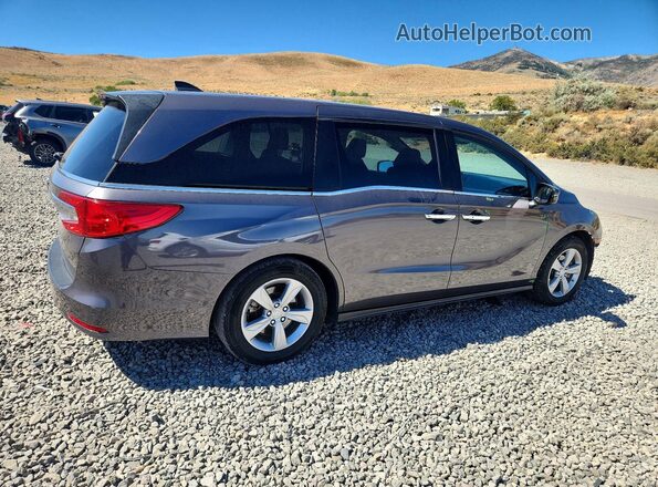 5FNRL6H71JB108262 2018 HONDA ODYSSEY Charcoal Rear right