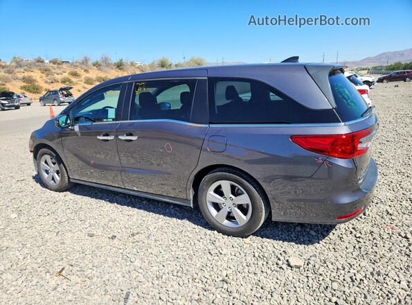 5FNRL6H71JB108262 2018 HONDA ODYSSEY Charcoal Rear left