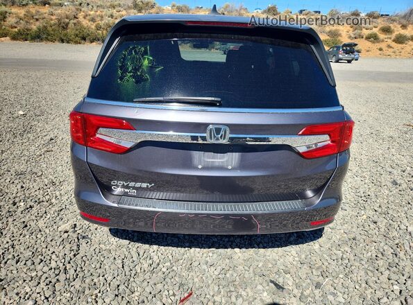 5FNRL6H71JB108262 2018 HONDA ODYSSEY Charcoal Rear view