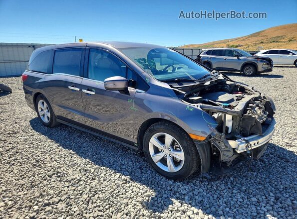 5FNRL6H71JB108262 2018 HONDA ODYSSEY Charcoal Front right