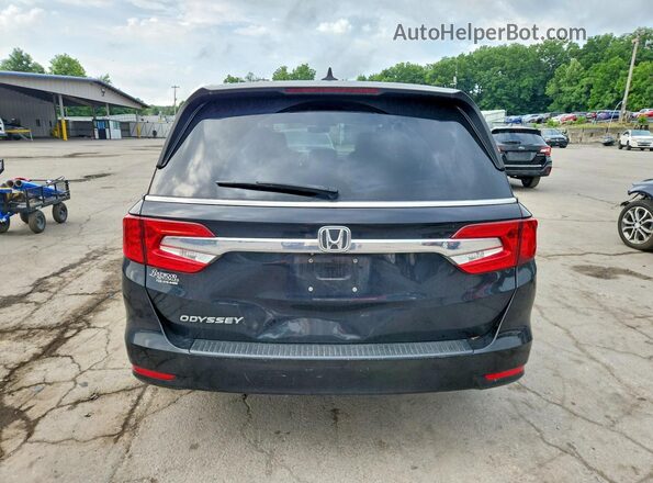 5FNRL6H71KB066905 2019 HONDA ODYSSEY Black Вид ззаду