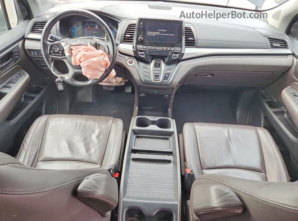 5FNRL6H71KB066905 2019 HONDA ODYSSEY Black Вид панелі приладів